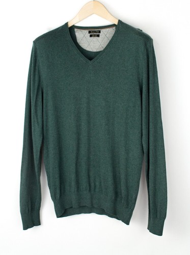 MASSIMO DUTTI Men Cotton Silk Knit 