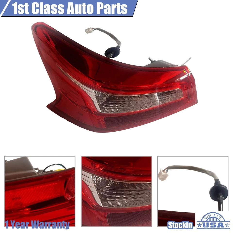 Luz trasera exterior izquierda del lado del conductor para Nissan Sentra NI2804108 2016-2019 Foto 2 de 4