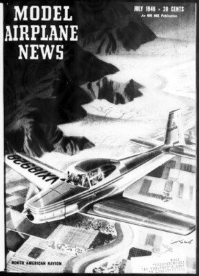 MODEL AIRPLANE NEWS 1946-1959 165 Choice Issue Collection On USB Flash Drive