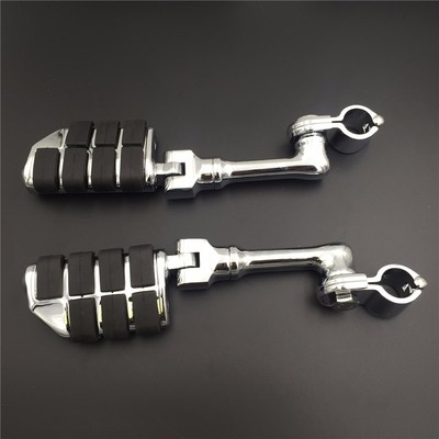 HTTMT Chrome 1.5'' Long Foot Peg For Honda Shadow Valkyrie Road Glide Ultra FLTRU