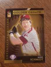 2001 Topps Mike Schmidt Golden Greats #GA3 Philadelphia Phillies Baseball