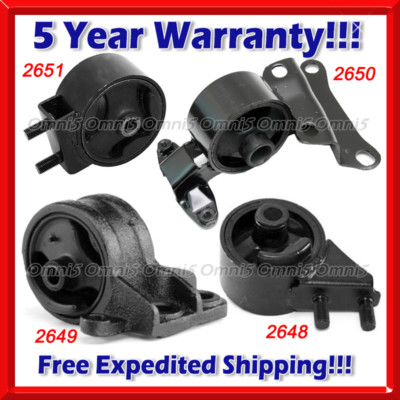 Engine Motor /& Trans Mount 4PCS set for 1991-1996 Ford Escort 1.9L