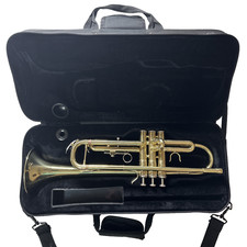 Anaxa Trumpet Gold W Case Ships Free
