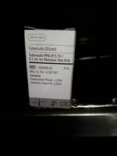 Tuberculin PPD IP 5 TU/0.1ml for Mantoux Test Only, Diluted, Arkay Pack of 10