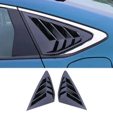 Carbon Fiber Side Window Louver Shutter Cover 2x For Honda Accord 11th 2023-2024