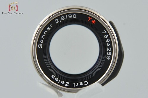 Near Mint!! CONTAX Carl Zeiss Sonnar 90mm f/2.8 T* for G1 / G2 - Picture 7 of 12