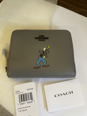 coach goofy wallet