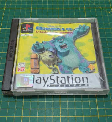 Disney Pixar Monster & Co L'isola Della Spavento Sony PS1