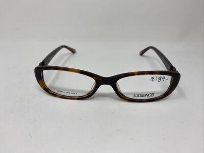 ESSENCE EYEWEAR ELLA TORTOISE 54/18/140 FLEX HINGE EYEGLASSES KO47