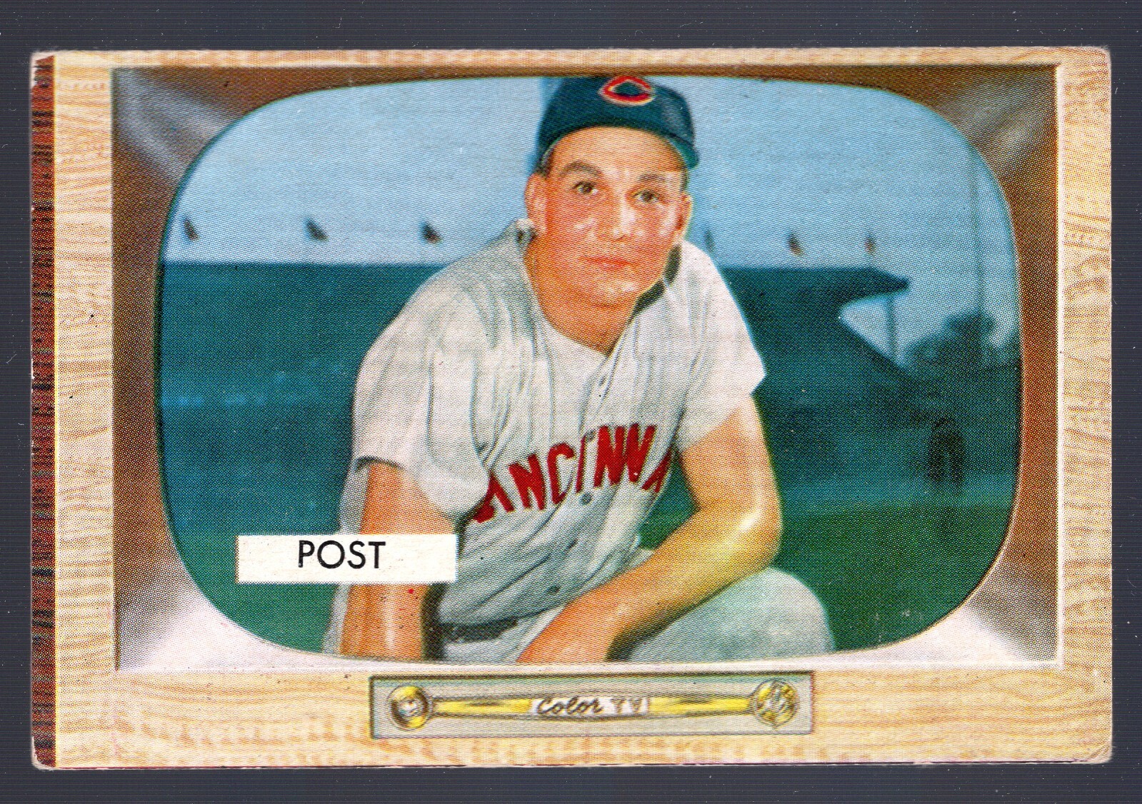 1955 Bowman WALLY POST #32 Cincinatti Reds
