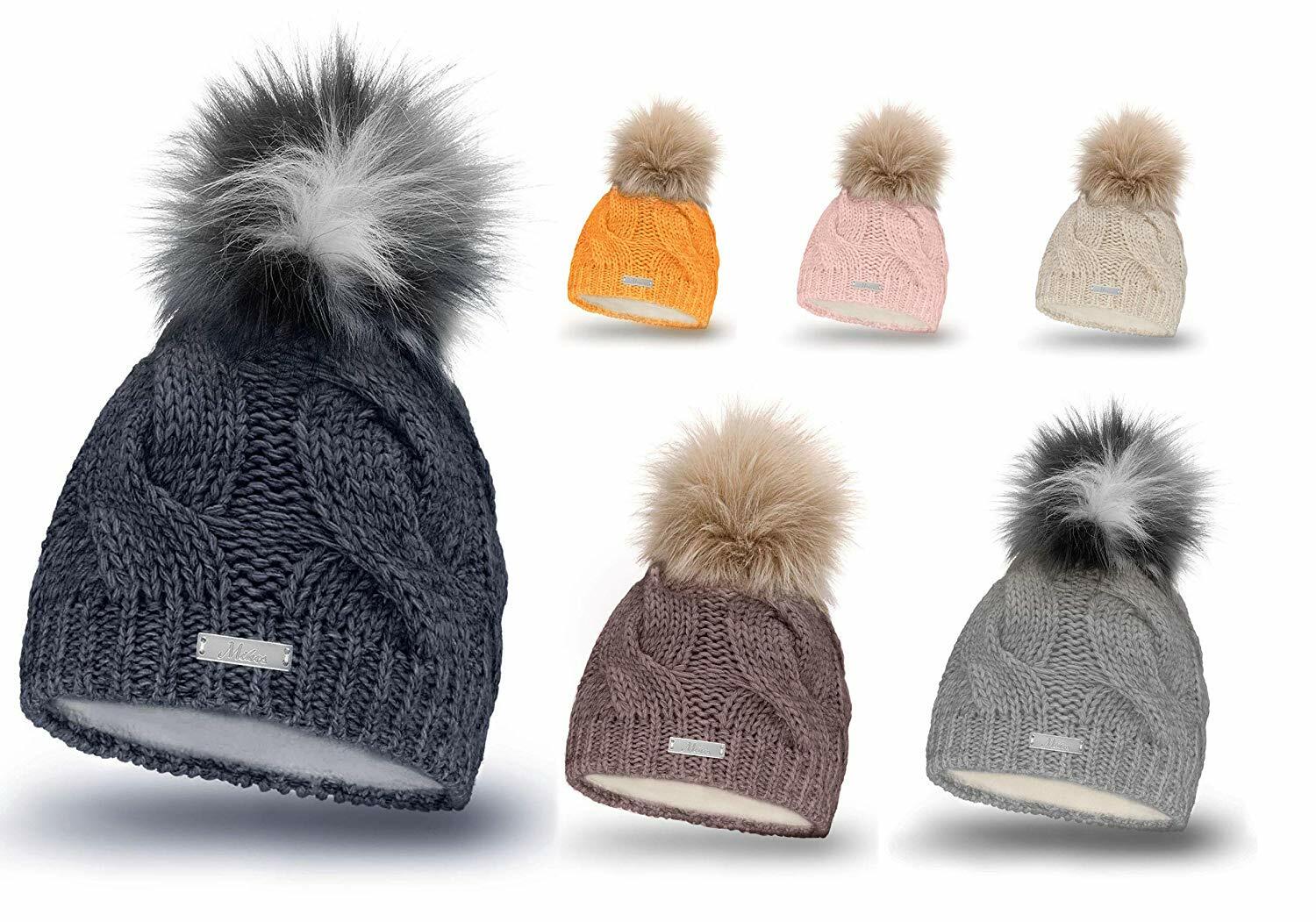 Mikos Strickmütze Mit Fleece-Futter - Unisex Wintermütze In One-Size