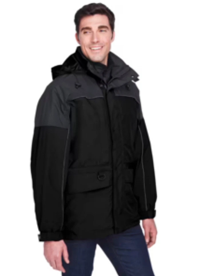 ❄️Parka North End 3 en 1 para hombre |Dos tonos|❄️| 3XL| Negra y grafito| Nueva con etiquetas Foto 4 de 4