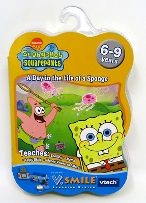 Vtech V.Smile SpongeBob Schwammkopf - Ein Tag im Leben eines Schwammes 6-9 Jahre Neu