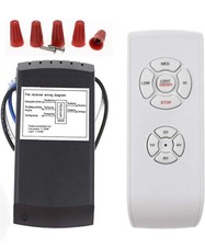 Universal Ceiling Fan Lamp Light Remote Control Receiver Kit Timing Wireless