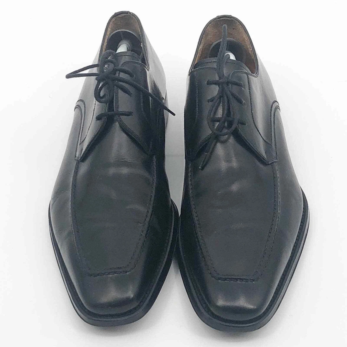 Magnanni Pardo Men s Black Tie Up Shoes Sz 10M eBay