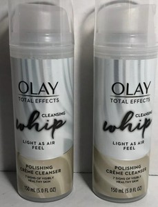 total effects whip facial cleanser