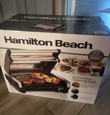 Hamilton Beach Electric Indoor Searing Grill 25361