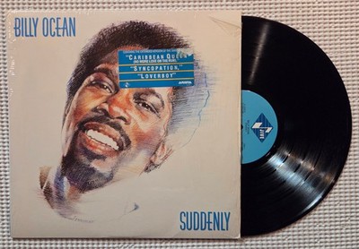 BILLY OCEAN Suddenly Orig '84 JIVE R&B Pop Vocal Hype Shrink Caribbean Queen NM