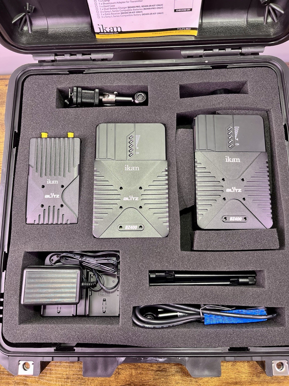 Ikan Blitz Pro Wireless Uncompressed Zero Delay 3G-SDI/HDMI Video System