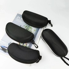 1-Pack Eye Glasses Case Box Sunglasses Protector Hard Zipper Belt Clip Portable