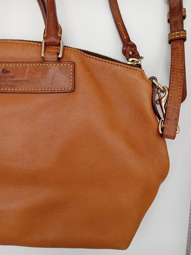 Vintage Y2k Dooney & Bourke Satchel Handtasche Leder Florentine Vacchetta - Bild 10 von 18