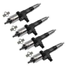 4 Pieces Diesel Fuel Injectors Black For Kubota V3800 V3800t Models 1j50053051 4 Pieces Diesel Fuel Injectors Black For Kubota V3800 V3800t Models 1j50053051