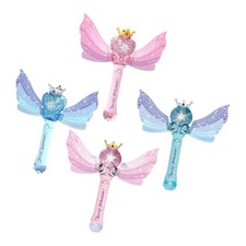 Bubble Maker Elastic Bubble Fog Wand Party Favors Outdoor Toys with Light for