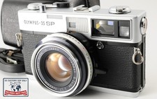 Meter Works [ MINT w/Case] OLYMPUS 35 SP 35mm 42mm f/1.7 Film Camera JAPAN #1215