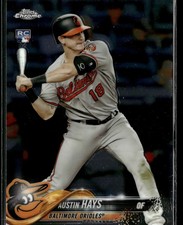 Austin Hays Rookie 2018 Topps Chrome #87 RC Baltimore Orioles