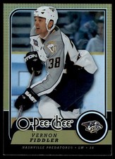 2008-09 O-Pee-Chee Gold Vernon Fiddler Nashville Predators #305