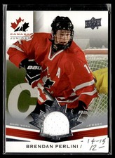 2014-15 Upper Deck Team Canada Juniors Base Jerseys Brendan Perlini Canada #170