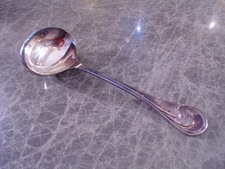 Rosenthal Modell Asimmetria Vorleger Saucenkelle Silber 90er TOP !