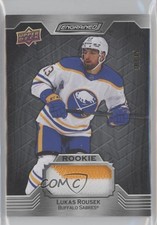 2023-24 Engrained Rookies Ebony Premium Memorabilia 30/35 Lukas Rousek #146 2o7