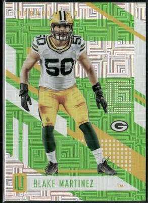 Blake Martinez 2017 Panini Unparalleled #124 Green Escher Squares Packers