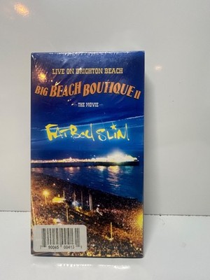 Fatboy Slim Live On Brighton Beach Big Beach Boutique II Sealed VHS Tape 2002
