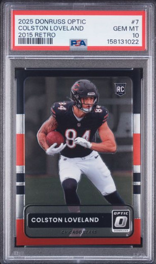 Colston Loveland Panini Donruss Optic 2015 Retro #7 Base