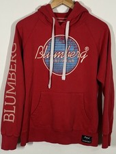 BLUMBERG Australian Apparel Hoodie Red Mens Large Surfing Bondi Aussie