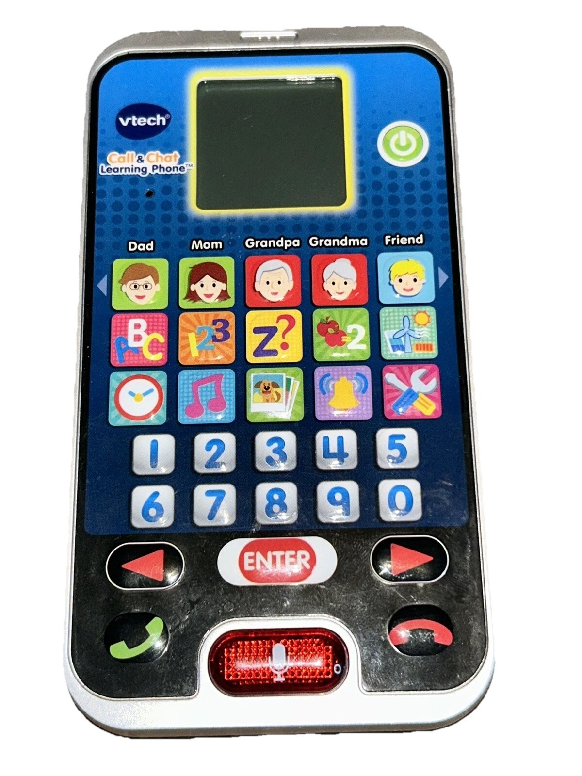 VTech Call and Chat Learning Smart Phone Toy Games App Toddler Tested Works