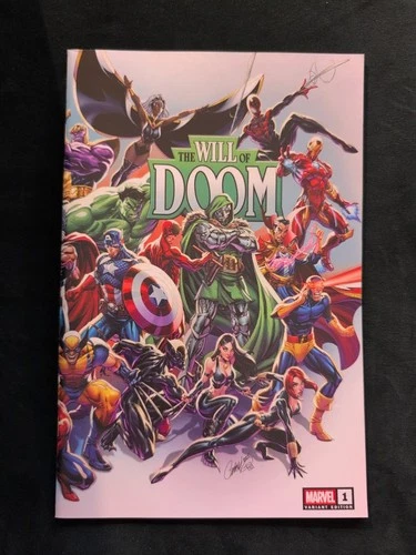 WILL OF DOOM #1 J SCOTT CAMPBELL WRAPAROUND X-MEN DOCTOR SPIDER-MAN VARIANT 1