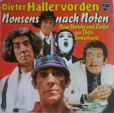 LP Dieter Hallervorden Nonsens Nach Noten (Neue Sketche Und Lieder Aus Didis Fe