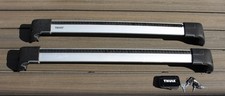 Thule Roof Rack Aero Crossbars For Mercedes-benz Glc300 X253 20162022 W Keys