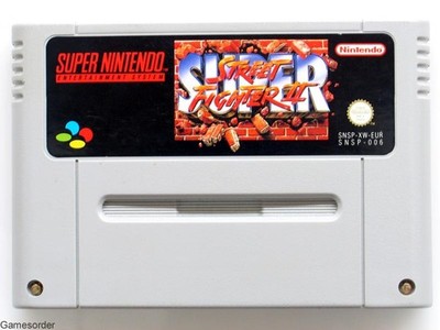 SUPER STREET FIGHTER II - Modul - Super Nintendo Spiel