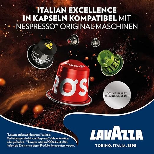 Lavazza Espresso Qualita Rossa vollmundiger und ausgewogener Espresso, 30 - Bild 2 von 4