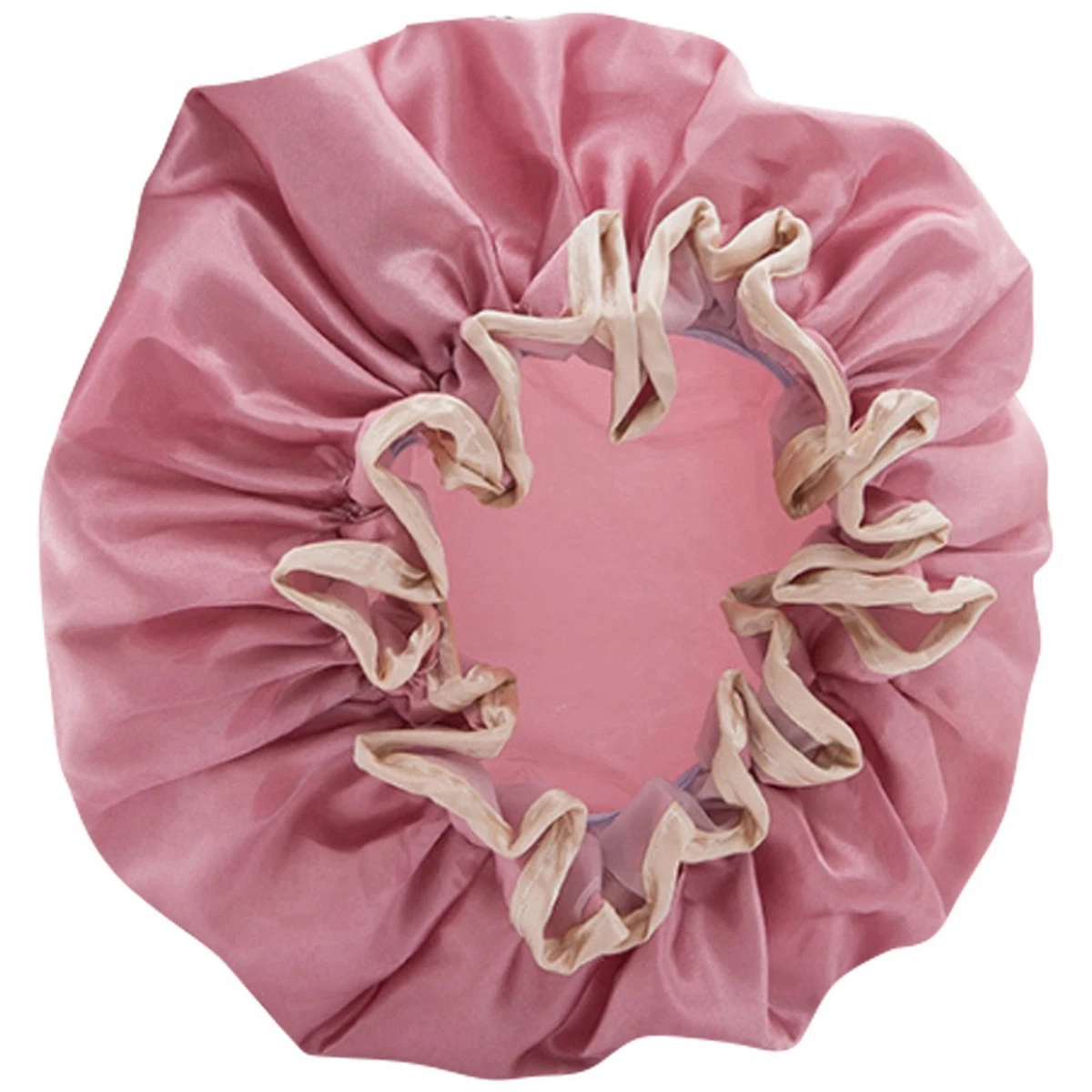 2X -Layer Shower Women's Hat Bathing Long Hair Bathing Headgear Hair Cover7585