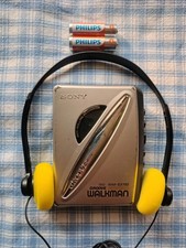 SERVICED Sony Walkman WM-EX192 personal stereo cassette player NEW BELT