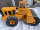 Vintage 70s Tonka Mighty Roller Pressed Steel Toy Vehicle Rare Steam Roller