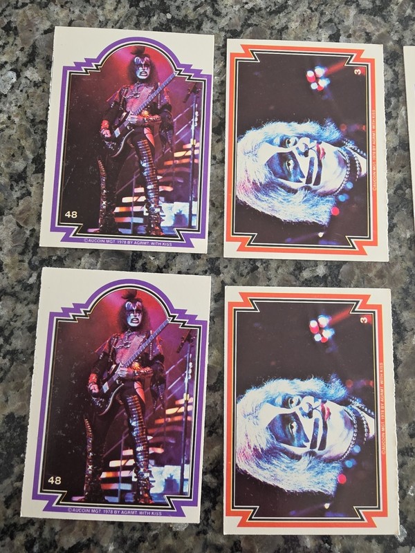 22 1978 Donruss KISS Series 1 trading cards
