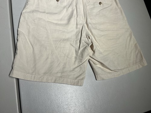 Peter Millar Shorts Men's 32 Khaki Tan Golf Linen Silk Cotton Dress Casual - Picture 8 of 8