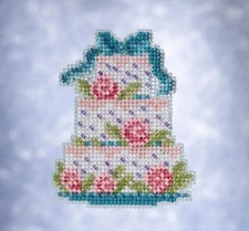 Frosted Cake - Mill Hill - Spring Bouquet - Cross Stitch Kit - MH18-2111