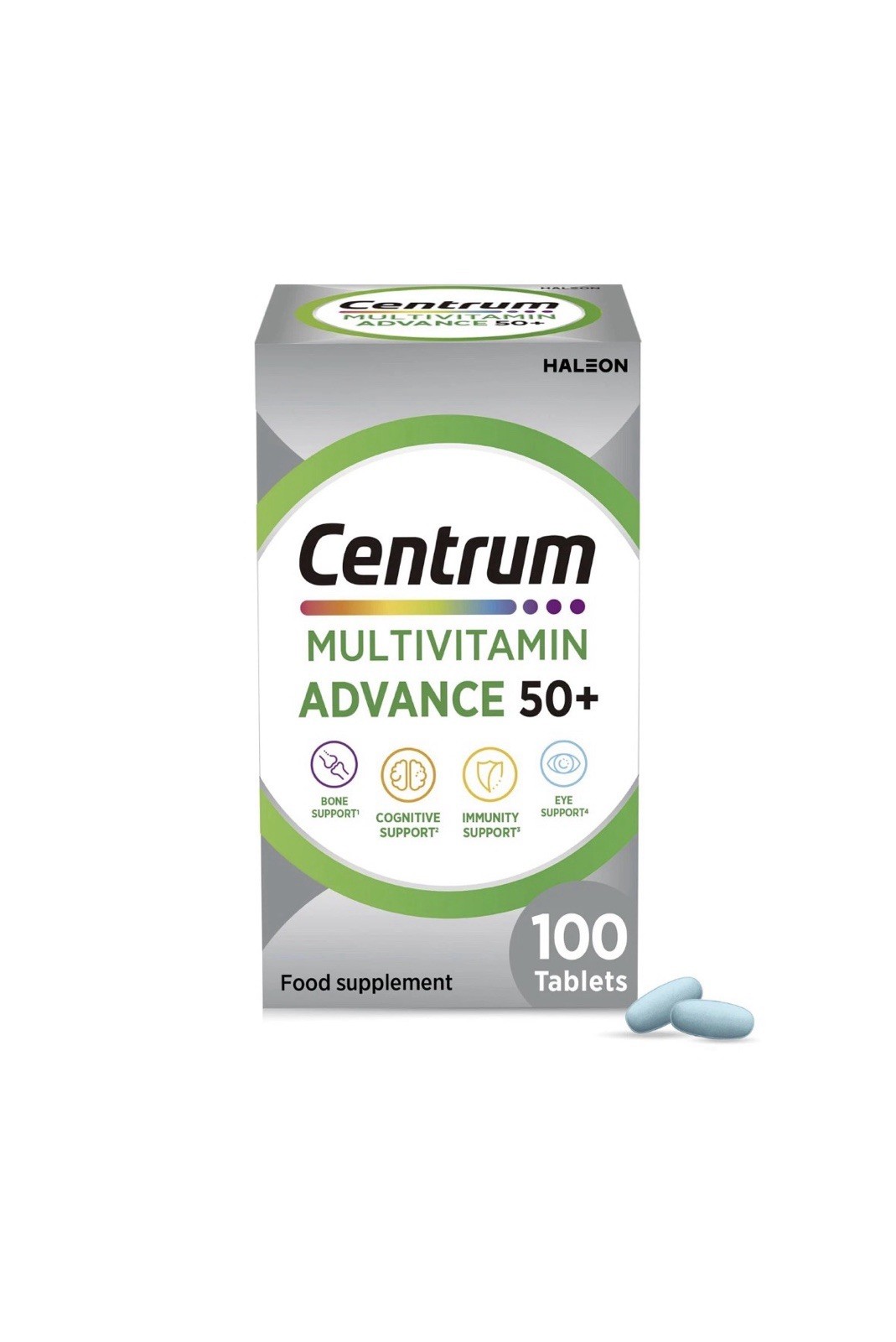 Centrum Advance 50+ Tablets Multivitamin & Mineral Supplements, with 24 essen...